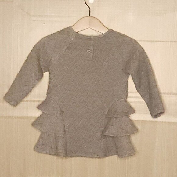 Cat & Jack Toddler Girls Gold Sparkle Casual Dress 12 Months - Picture 2 of 7